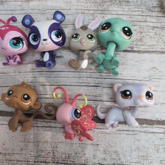 Lot of 12 Littlest Pet Shop LPS Animal Figures - Picture 5 of 6